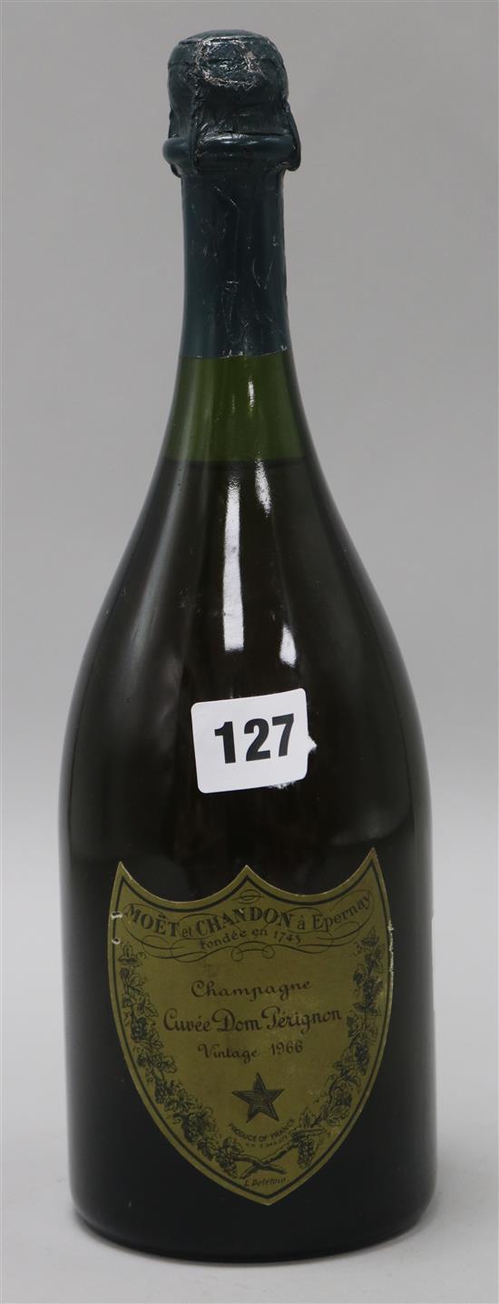 A bottle of Dom Perignon 1966